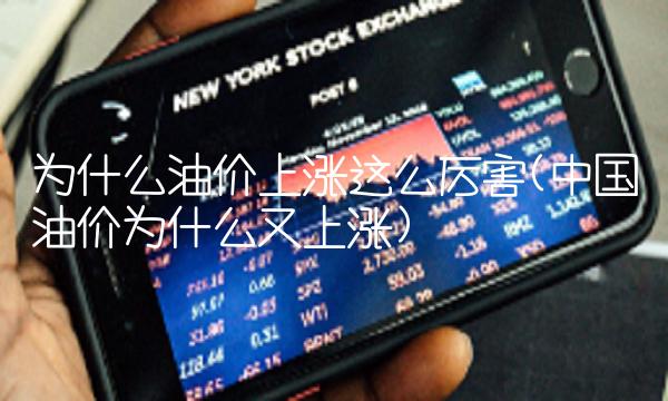 为什么油价上涨这么厉害(中国油价为什么又上涨)