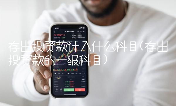 存出投资款计入什么科目(存出投资款的一级科目)