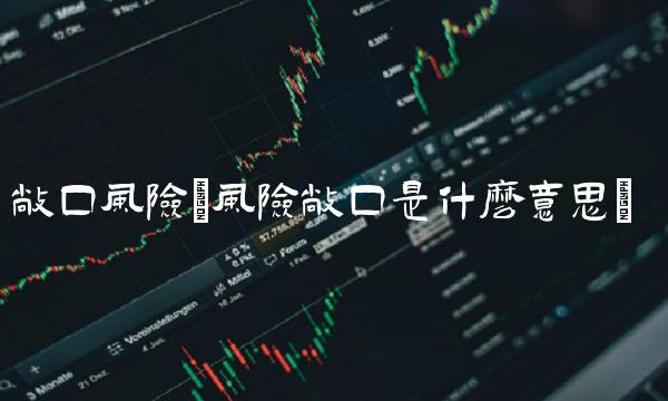 敞口风险(风险敞口是什么意思)