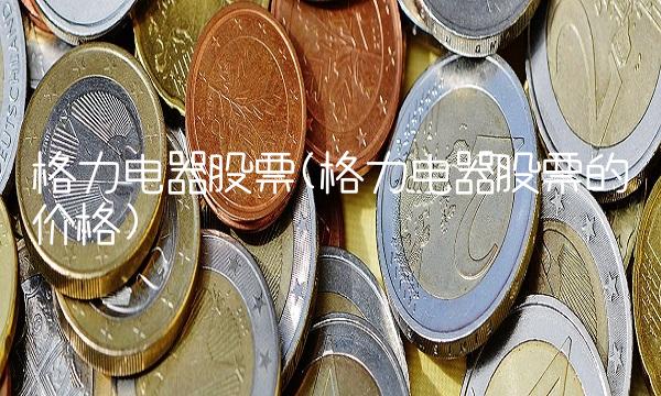 格力电器股票(格力电器股票的价格)(1)