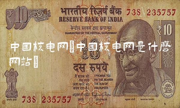 中国核电网(中国核电网是什么网站)