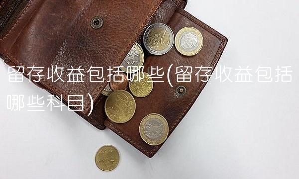 留存收益包括哪些(留存收益包括哪些科目)