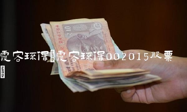 霞客环保(霞客环保002015股票)