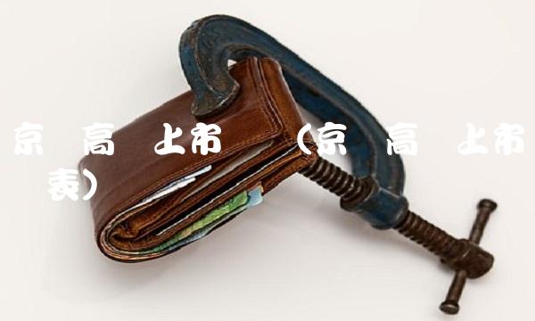 京沪高铁上市时间(京沪高铁上市时间表)