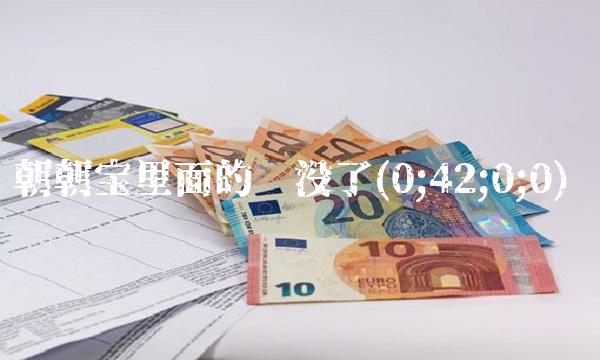 朝朝宝里面的钱没了(0;42;0;0)