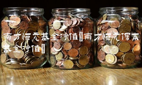 南方恒元基金净值(南方恒元保本基金净值)