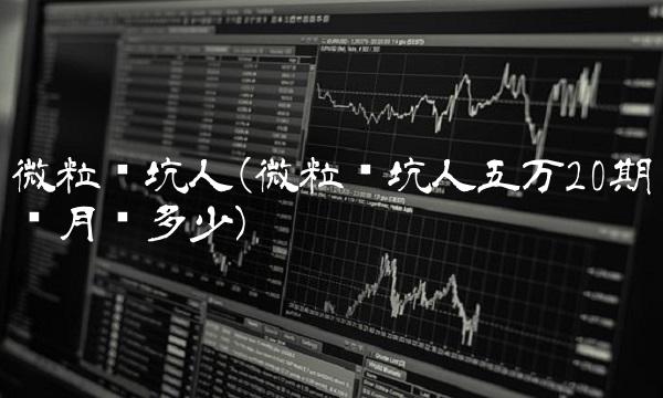 微粒贷坑人(微粒贷坑人五万20期每月还多少)