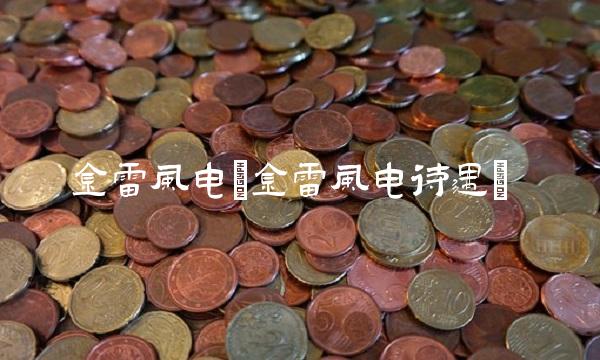金雷风电(金雷风电待遇)