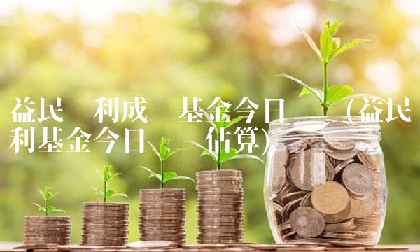 益民红利成长基金今日净值(益民红利基金今日净值估算)