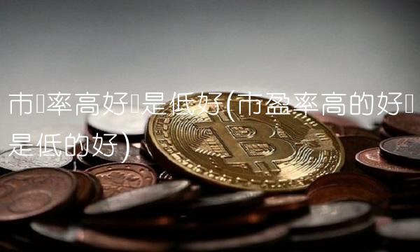 市销率高好还是低好(市盈率高的好还是低的好)