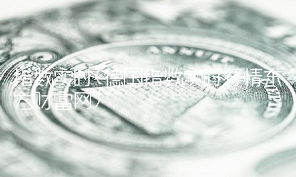 指数实时(德国指数实时行情东方财富网)(1)