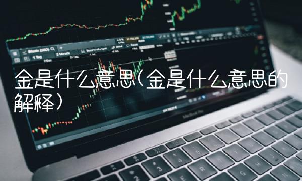 金是什么意思(金是什么意思的解释)(1)