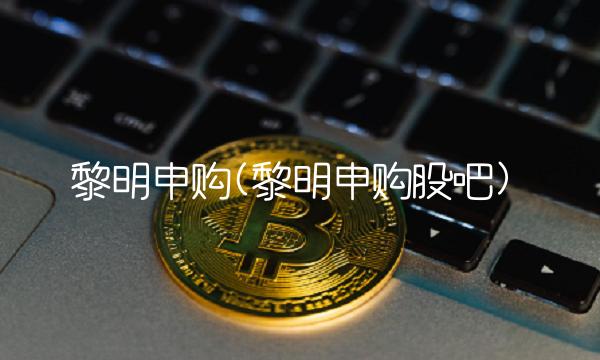 黎明申购(黎明申购股吧)