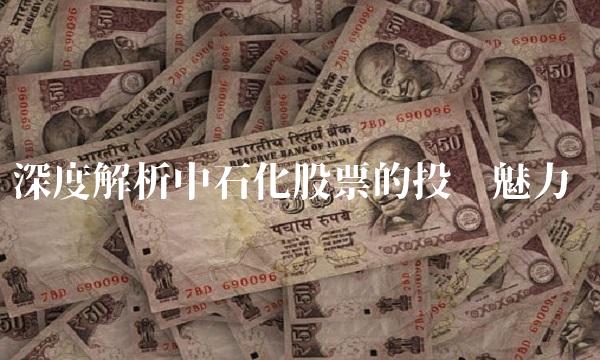 深度解析中石化股票的投资魅力