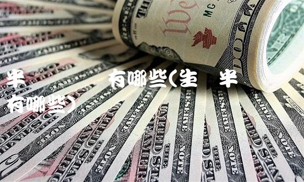 半导体设备有哪些(生产半导体设备有哪些)