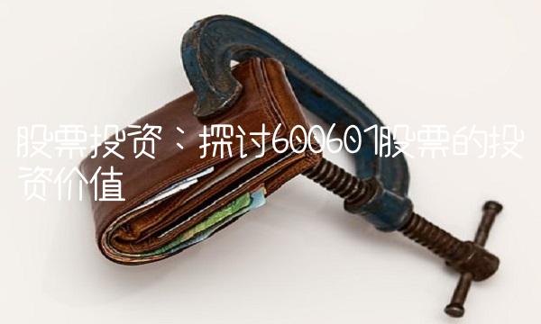 股票投资：探讨600601股票的投资价值