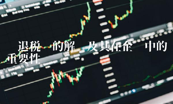 应退税额的解释及其在企业中的重要性
