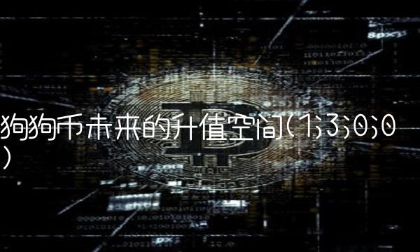 狗狗币未来的升值空间(1;3;0;0)