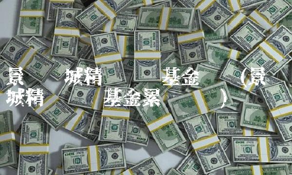 景顺长城精选蓝筹基金净值(景顺长城精选蓝筹基金累计净值)