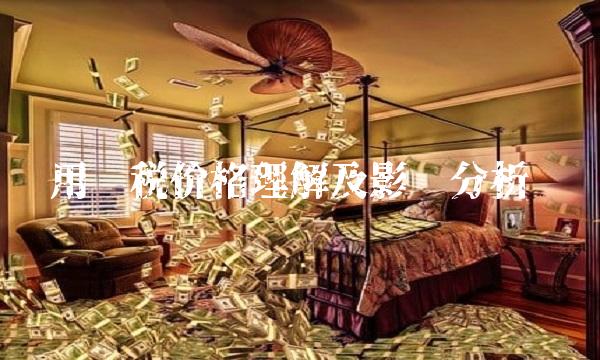 用计税价格理解及影响分析