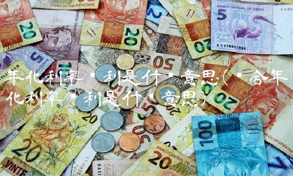 年化利率单利是什么意思(综合年化利率单利是什么意思)