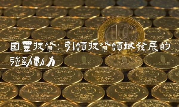 国丰投资：引领投资领域发展的强劲动力