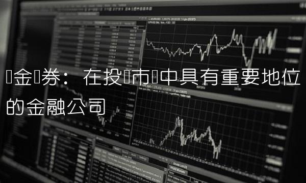 国金证券：在投资市场中具有重要地位的金融公司