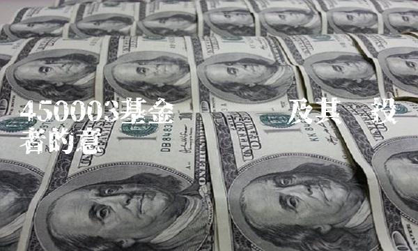 450003基金净值查询及其对投资者的意义