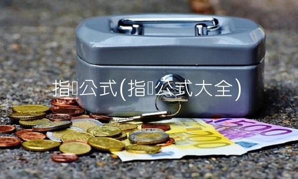 指标公式(指标公式大全)