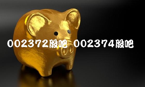 002372股吧 002374股吧