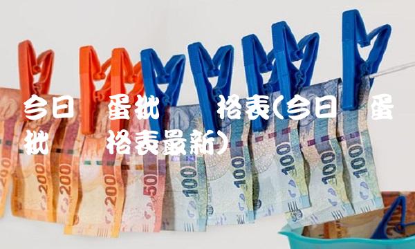 今日鸡蛋批发价格表(今日鸡蛋批发价格表最新)