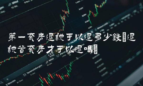 第一套房退税可以退多少钱(退税首套房才可以退吗)