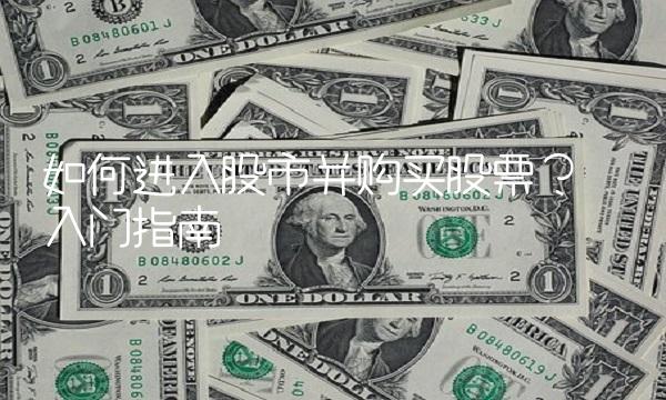 如何进入股市并购买股票？——入门指南