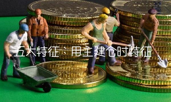 五大特征：用主建仓时特征