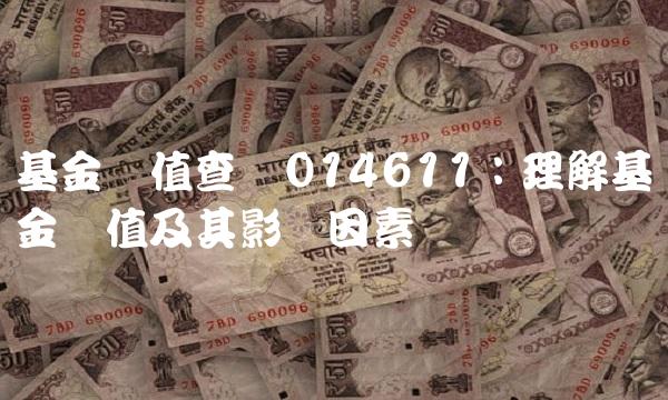 基金净值查询014611：理解基金净值及其影响因素