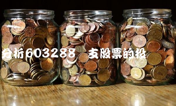 分析603288这支股票的投资机会