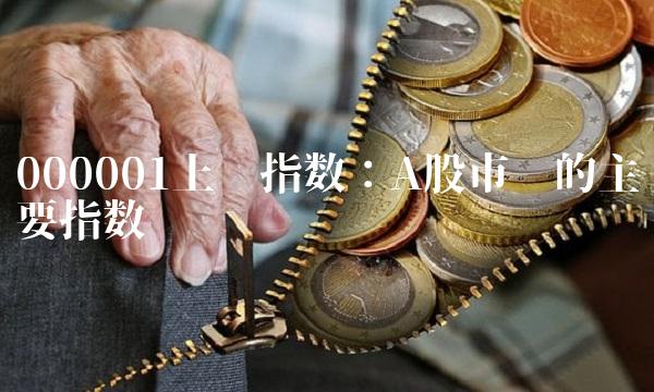 000001上证指数：A股市场的主要指数