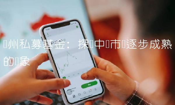 广州私募基金：探讨中国市场逐步成熟的现象