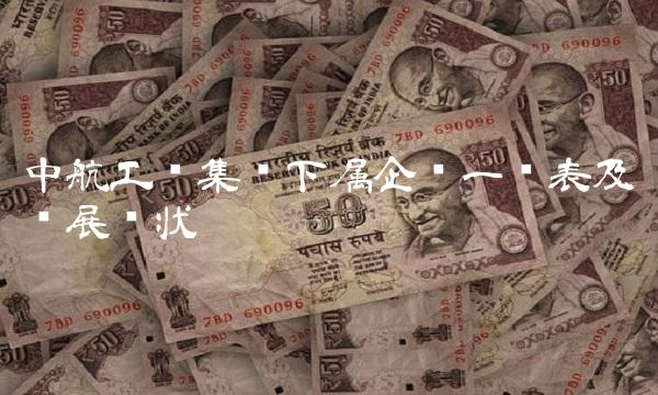 中航工业集团下属企业一览表及发展现状