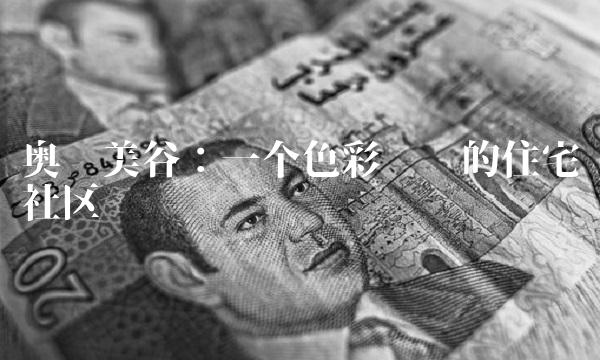 奥园美谷：一个色彩缤纷的住宅社区