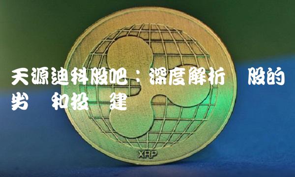 天源迪科股吧：深度解析该股的优劣势和投资建议