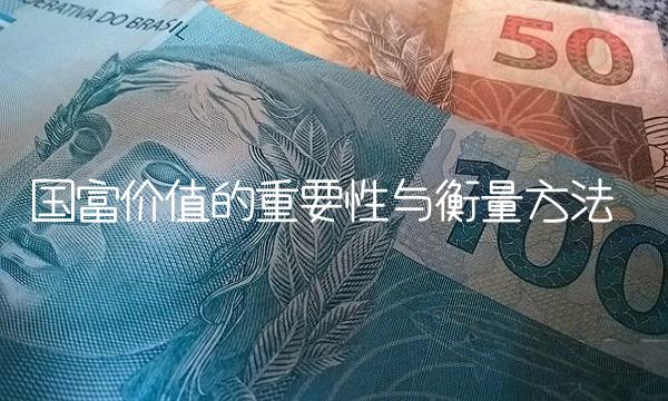 国富价值的重要性与衡量方法
