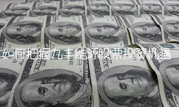 如何把握九丰能源股票投资机遇