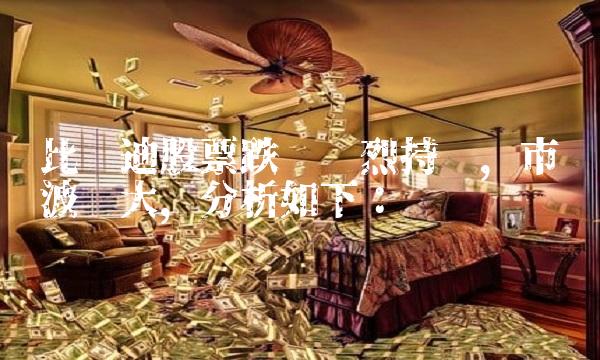 比亚迪股票跌势强烈持续，市场波动大，分析如下：