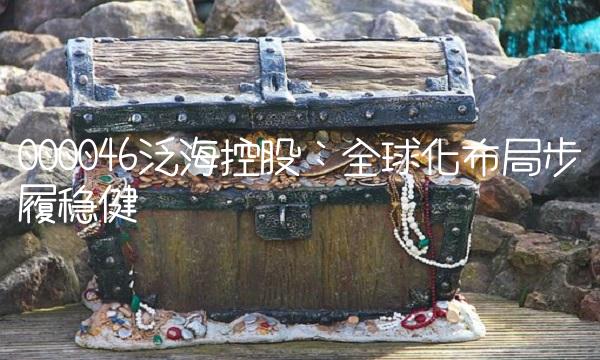 000046泛海控股：全球化布局步履稳健