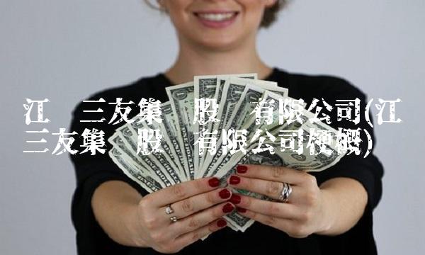 江苏三友集团股份有限公司(江苏三友集团股份有限公司梗概)