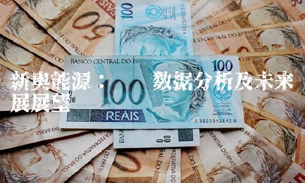 新奥能源：财务数据分析及未来发展展望