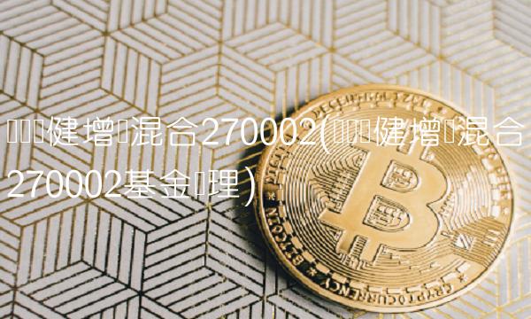 广发稳健增长混合270002(广发稳健增长混合270002基金经理)