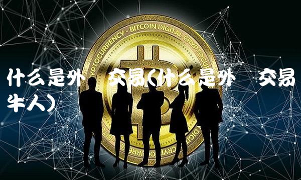 什么是外汇交易(什么是外汇交易牛人)