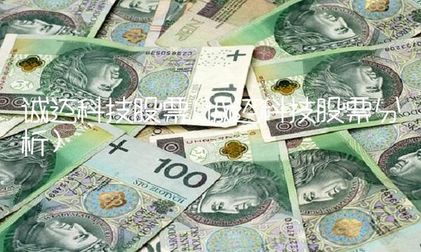 诚迈科技股票(诚迈科技股票分析)